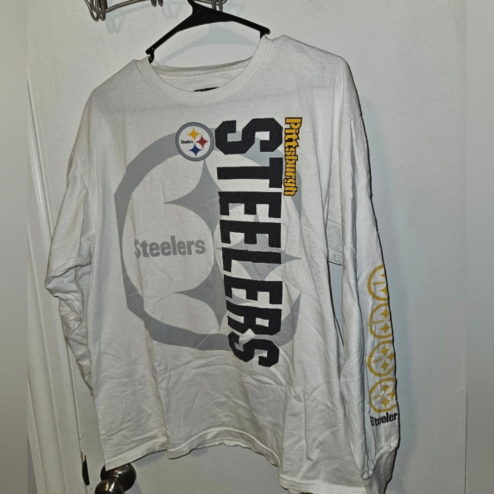 NFL Steelers Fan Merch Shirt Unisex Size Lg